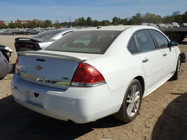 2G1WC5EM0A1189340 - 2010 CHEVROLET IMPALA LTZ WHITE photo 4