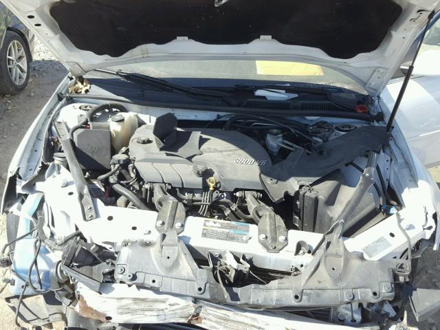 2G1WC5EM0A1189340 - 2010 CHEVROLET IMPALA LTZ WHITE photo 7