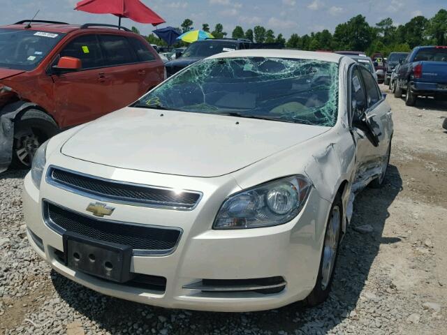 1G1ZC5EB5AF276056 - 2010 CHEVROLET MALIBU 1LT თეთრი ფოტო 2