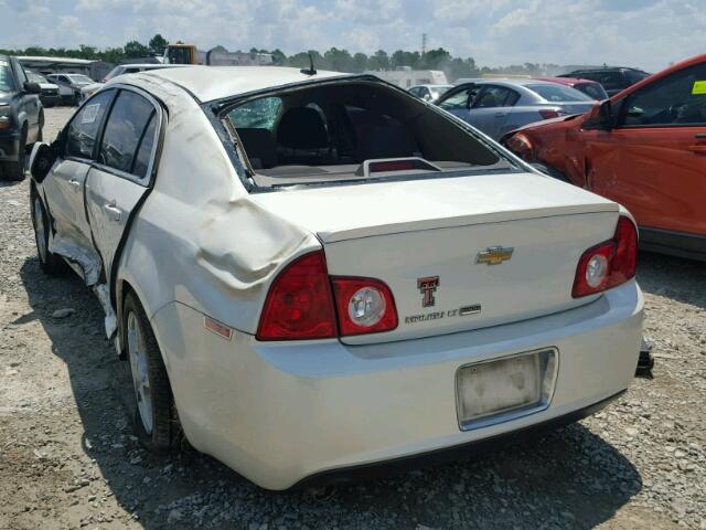 1G1ZC5EB5AF276056 - 2010 CHEVROLET MALIBU 1LT თეთრი ფოტო 3
