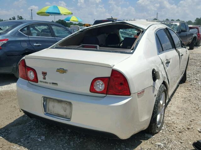 1G1ZC5EB5AF276056 - 2010 CHEVROLET MALIBU 1LT თეთრი ფოტო 4