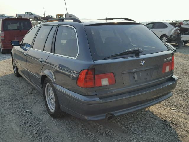 WBADS434X1GD84640 - 2001 BMW 525 IT AUT GRAY photo 3