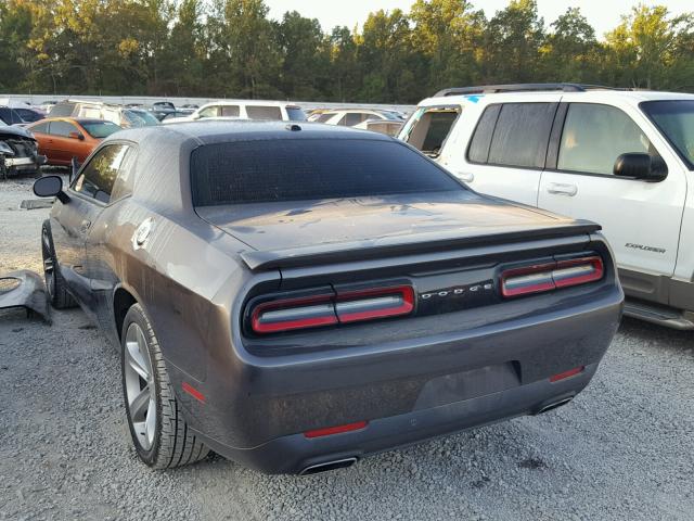 2C3CDZAG4FH500494 - 2015 DODGE CHALLENGER GRAY photo 3