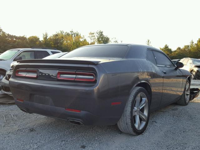 2C3CDZAG4FH500494 - 2015 DODGE CHALLENGER GRAY photo 4