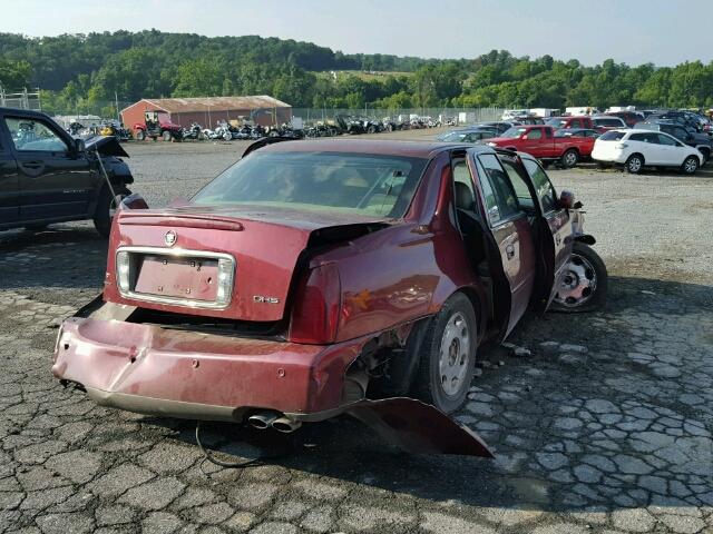 1G6KE57Y52U109328 - 2002 CADILLAC DEVILLE DH BURGUNDY photo 10