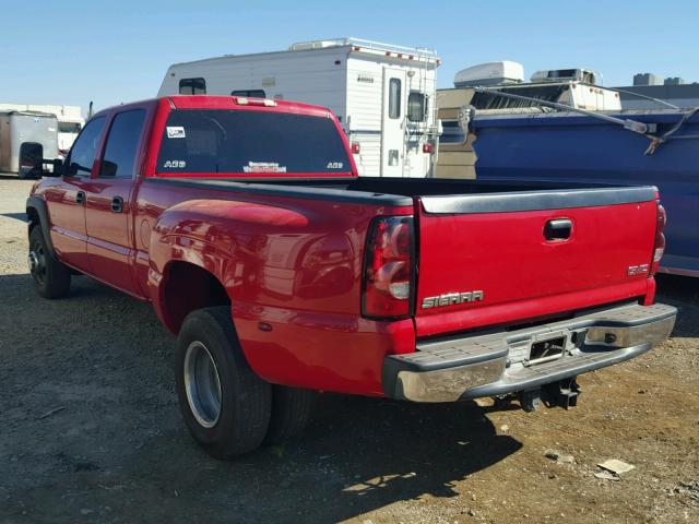 1GTJC33DX6F167404 - 2006 GMC NEW SIERRA RED photo 3