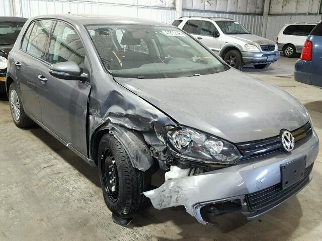 WVWDB7AJXEW008056 - 2014 VOLKSWAGEN GOLF GRAY photo 1
