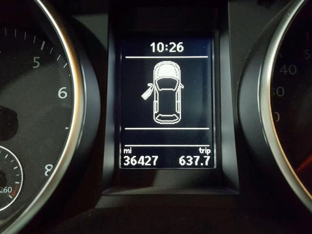 WVWDB7AJXEW008056 - 2014 VOLKSWAGEN GOLF GRAY photo 8