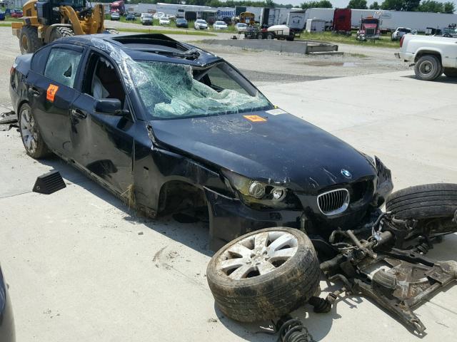 WBANF73557CU27698 - 2007 BMW 530 XI BLACK photo 1