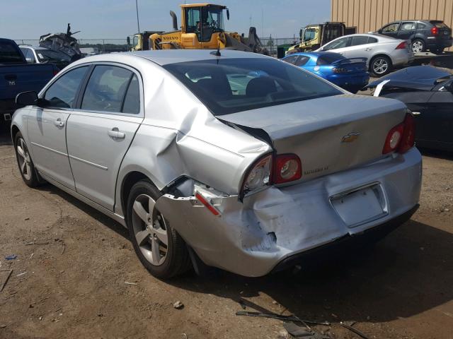 1G1ZC5E11BF330980 - 2011 CHEVROLET MALIBU 1LT SILVER photo 3