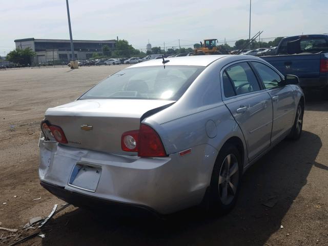 1G1ZC5E11BF330980 - 2011 CHEVROLET MALIBU 1LT SILVER photo 4