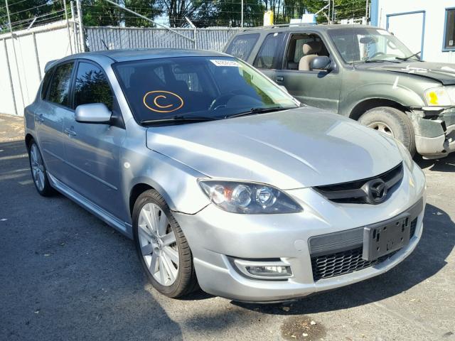 JM1BK34L281825133 - 2008 MAZDA SPEED 3 SILVER photo 1