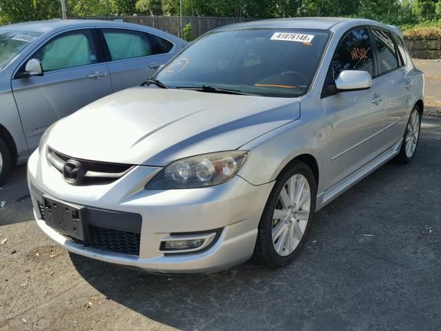 JM1BK34L281825133 - 2008 MAZDA SPEED 3 银色 照片 2