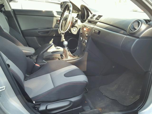 JM1BK34L281825133 - 2008 MAZDA SPEED 3 银色 照片 5