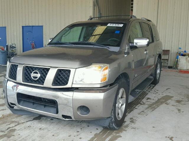 5N1AA08A76N734009 - 2006 NISSAN ARMADA SE SILVER photo 2