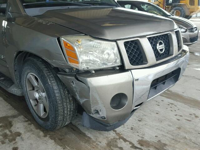 5N1AA08A76N734009 - 2006 NISSAN ARMADA SE SILVER photo 9