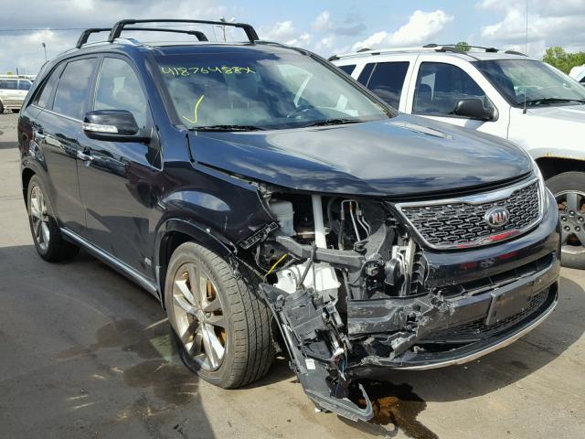 5XYKWDA74EG483956 - 2014 KIA SORENTO SX BLACK photo 1