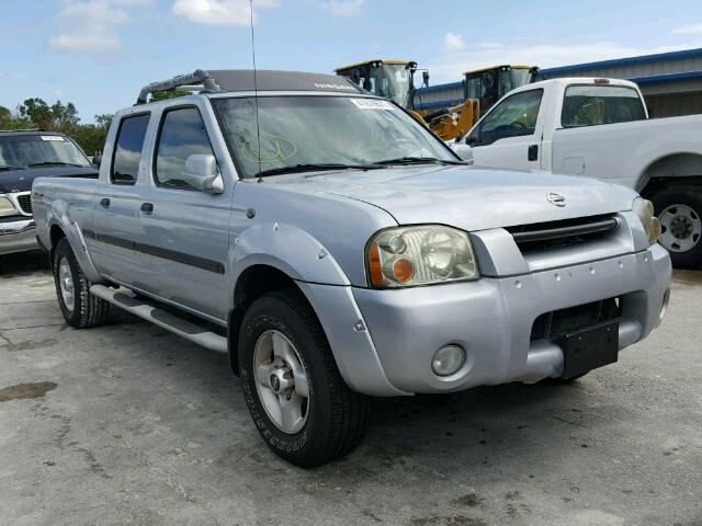 1N6ED29Y72C312894 - 2002 NISSAN FRONTIER C SILVER photo 1