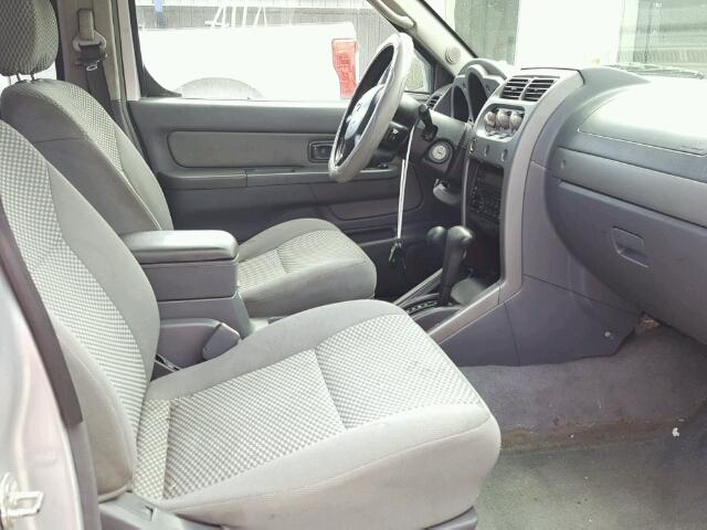 1N6ED29Y72C312894 - 2002 NISSAN FRONTIER C SILVER photo 5