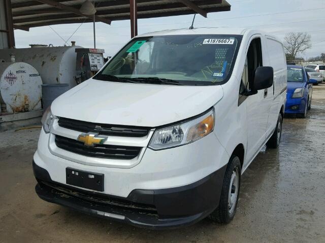 3N63M0YN9FK735964 - 2015 CHEVROLET CITY EXPRE WHITE photo 2