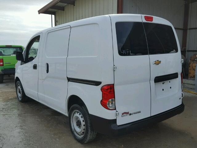 3N63M0YN9FK735964 - 2015 CHEVROLET CITY EXPRE WHITE photo 3