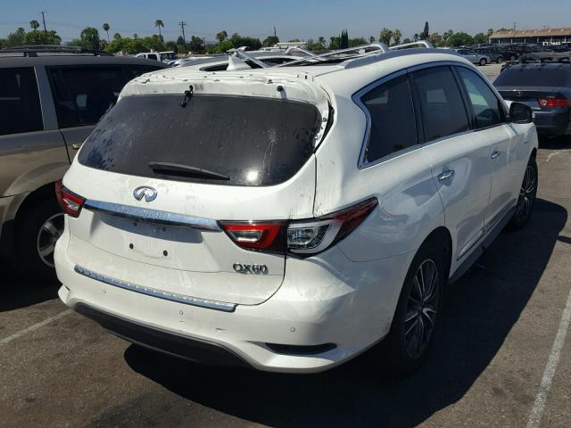 5N1CL0MN0GC521055 - 2016 INFINITI QX60 HYBRI WHITE photo 4