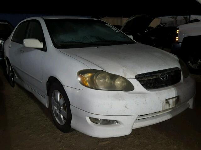 1NXBR32E96Z703988 - 2006 TOYOTA COROLLA CE WHITE photo 1