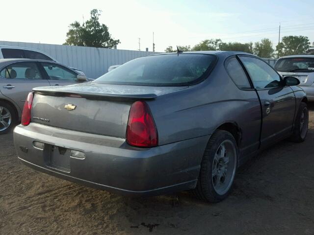 2G1WM15K569226461 - 2006 CHEVROLET MONTE CARL GRAY photo 4