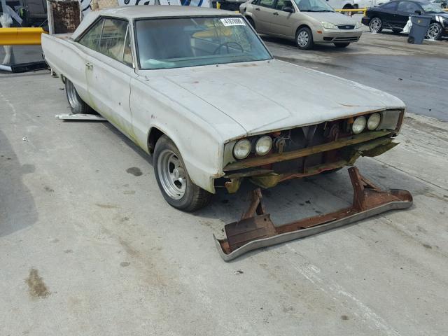 WH23E67158535 - 1966 DODGE CORONET GRAY photo 1