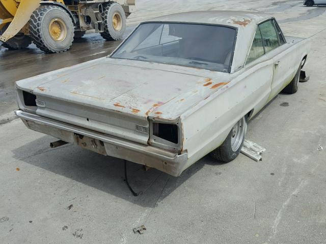 WH23E67158535 - 1966 DODGE CORONET GRAY photo 4