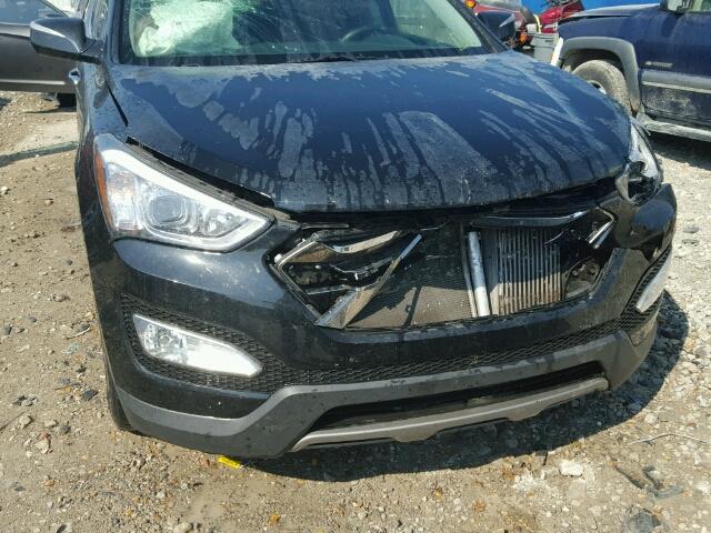 5XYZW3LA9EG135720 - 2014 HYUNDAI SANTA FE S 黑色 照片 7