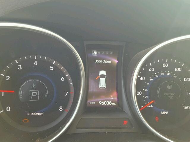 5XYZW3LA9EG135720 - 2014 HYUNDAI SANTA FE S 黑色 照片 8