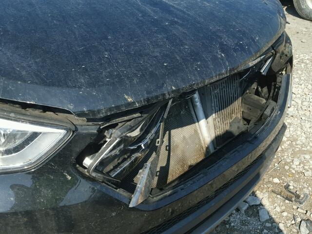 5XYZW3LA9EG135720 - 2014 HYUNDAI SANTA FE S 黑色 照片 9