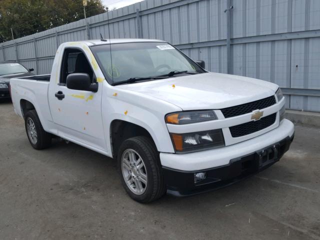 1GCGTCF91B8106216 - 2011 CHEVROLET COLORADO L WHITE photo 1