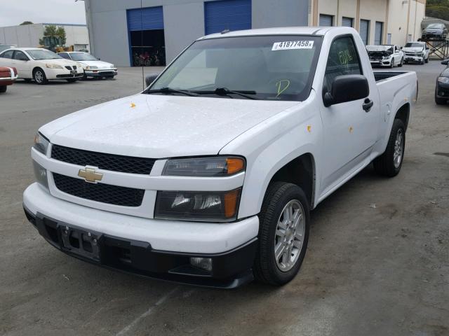 1GCGTCF91B8106216 - 2011 CHEVROLET COLORADO L WHITE photo 2