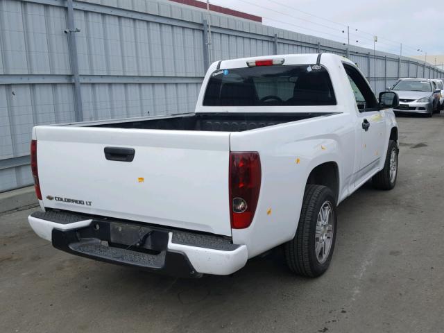 1GCGTCF91B8106216 - 2011 CHEVROLET COLORADO L WHITE photo 4