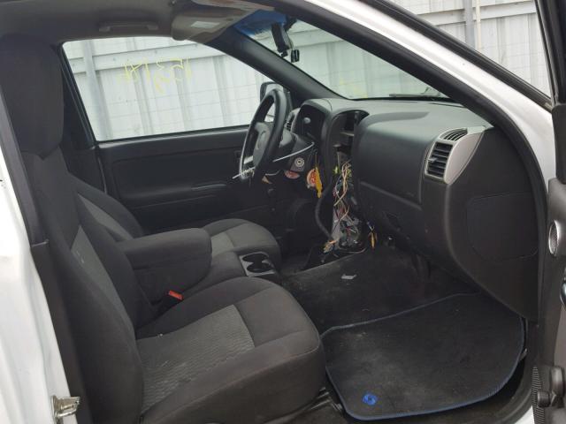 1GCGTCF91B8106216 - 2011 CHEVROLET COLORADO L WHITE photo 5