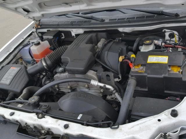 1GCGTCF91B8106216 - 2011 CHEVROLET COLORADO L WHITE photo 7