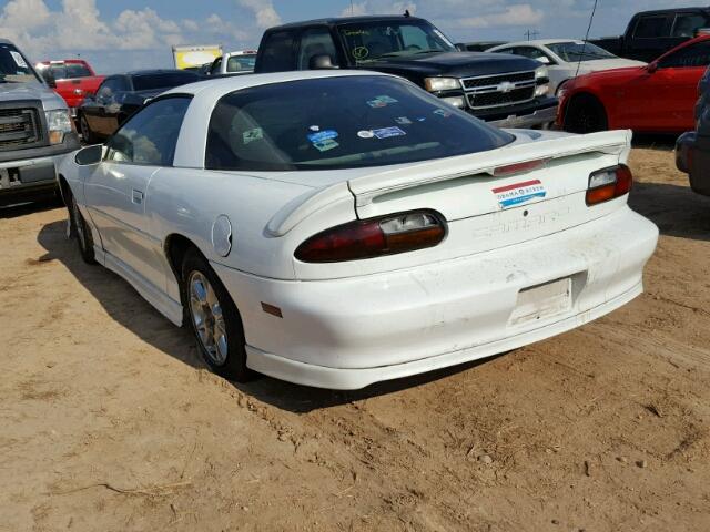 2G1FP22K922114086 - 2002 CHEVROLET CAMARO WHITE photo 3