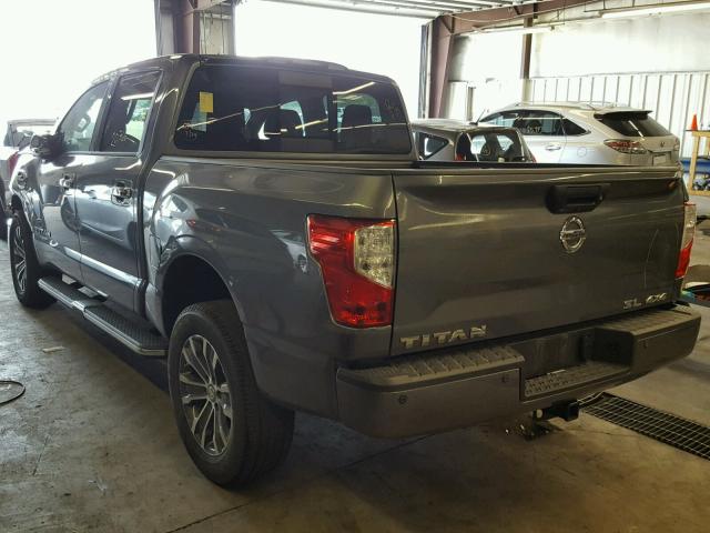 1N6AA1E54HN545660 - 2017 NISSAN TITAN SV GRAY photo 3