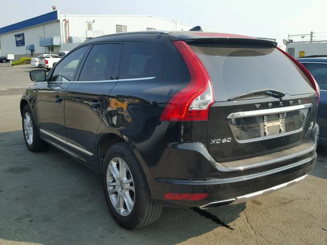 YV4902RBXF2599703 - 2015 VOLVO XC60 T6 BLACK photo 3