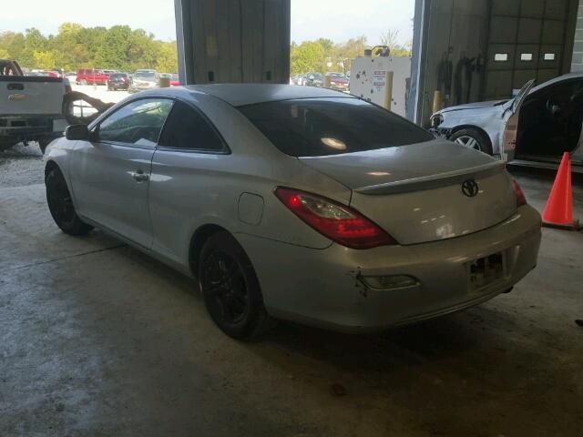 4T1CE30P07U755757 - 2007 TOYOTA CAMRY SOLA SILVER photo 3