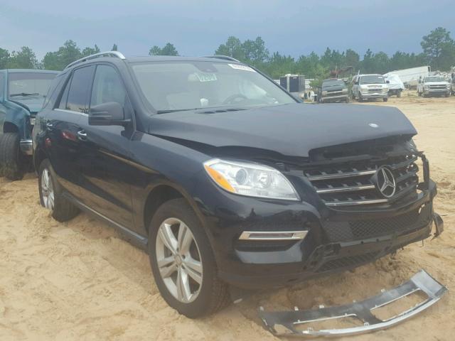 4JGDA5JB4FA560548 - 2015 MERCEDES-BENZ ML 350 GRAY photo 1