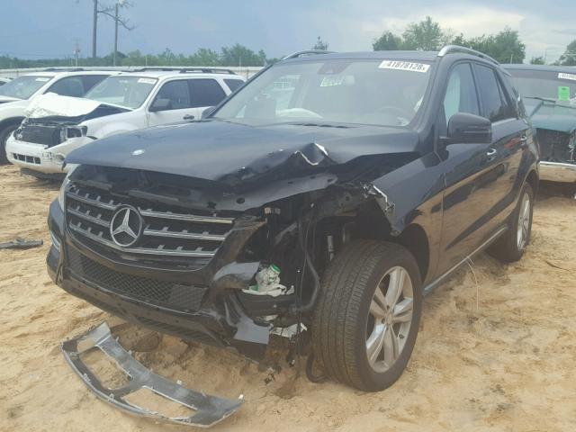 4JGDA5JB4FA560548 - 2015 MERCEDES-BENZ ML 350 GRAY photo 2