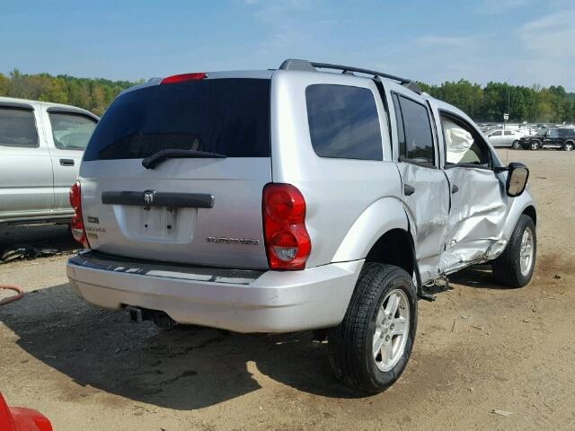 1D8HD38P79F712009 - 2009 DODGE DURANGO SILVER photo 4