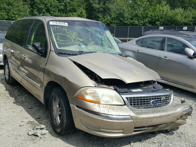 2FMZA52481BB92538 - 2001 FORD WINDSTAR S TAN photo 1