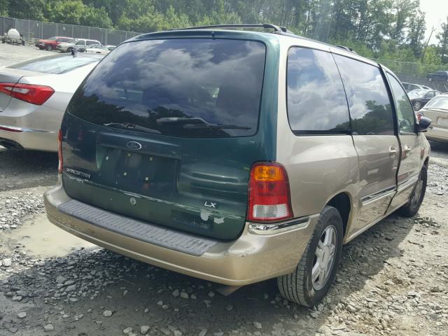 2FMZA52481BB92538 - 2001 FORD WINDSTAR S TAN photo 4