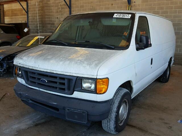 1FTRE14W63HA87342 - 2003 FORD ECONOLINE WHITE photo 2