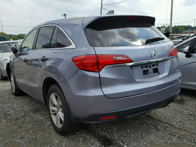 5J8TB4H59DL016184 - 2013 ACURA RDX TECHNO BLUE photo 3