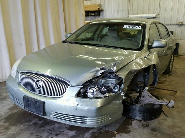 1G4HP57216U170688 - 2006 BUICK LUCERNE CX GREEN photo 2